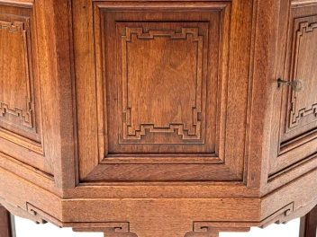 Art Deco Amsterdamse School Coffee Table or Cabinet by Napoleon Le Grand, 1920s